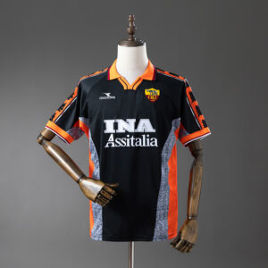 Retro Roma 98_99 Third Away Jersey – Replica Football Soccer Shirt – S–XXL