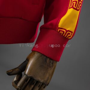Roma 88_89 Red Jacket – Retro Football Track Jacket – S–XXL
