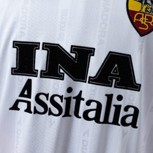 Retro Long Sleeve Roma 99_00 Away Jersey – Replica Football Soccer Shirt – S–XXL