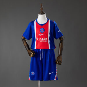 PSG 26_27 Home Kids Kit Jersey – Replica Football Soccer Shirt – Size 16-28