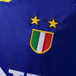 Juv 95_96 Second Away Long Sleeve Retro Jersey – Replica Football Soccer Shirt –