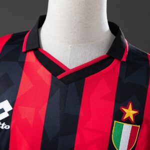 Retro 93_94 AC Milan Home Jersey – Replica Football Soccer Shirt – S–XXL