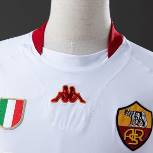 Retro Long Sleeve Roma 01_02 Away Jersey – Replica Football Soccer Shirt – S–XXL