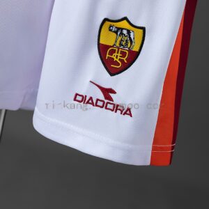 Retro Roma 98_99 Home Kids Kit Jersey – Replica Football Soccer Kit – Size 16–28