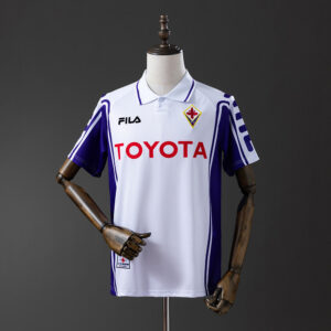 Retro Fiorentina 99_00 Away Jersey – Replica Football Soccer Shirt – S–XXL