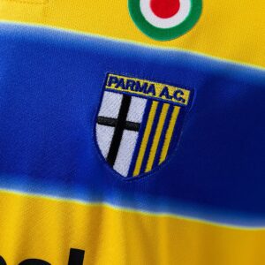 Parma Calcio 99_00 Home Long Sleeve Retro Jersey – Replica Football Soccer Shirt