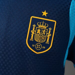 Spain 2026 Player Version Training Kids Kit Jersey - Royal Blue – Replica Footba