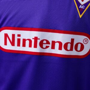 Retro Long Sleeve Fiorentina 1998 Home Jersey – Replica Football Soccer Shirt –
