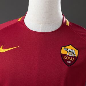 Retro Roma 17_18 Home Jersey – Replica Football Soccer Shirt – S–XXL