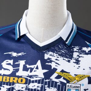 Lazio 96_97 Away Retro Jersey – Replica Football Soccer Shirt – S–XXL