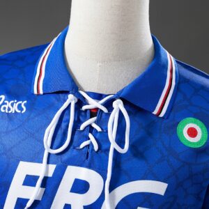 Retro Sampdoria 94_95 Home Jersey – Replica Football Soccer Shirt – S–XXL