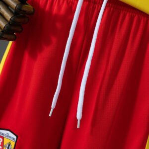 RC Lens 26_27 Home Kids Kit Jersey – Replica Football Soccer Shirt – Size 16-28