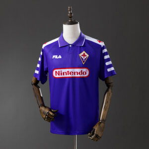 Retro Fiorentina 98_99 Home Jersey – Replica Football Soccer Shirt – S–XXL