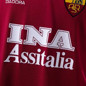 Retro Roma 98_99 Home Jersey – Replica Football Soccer Shirt – S–XXL