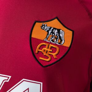 Retro Long Sleeve Roma 00_01 Home Jersey – Replica Football Soccer Shirt – S–XXL