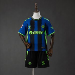 Real Betis 26_27 Third Kids Kit – Replica Football Soccer Kids Kit – Size 16–28