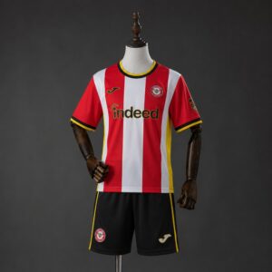 Brentford 26/27 Home Kids kit Size 16-28
