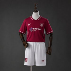 Burnley 26/27 Home Kids kit Jersey Size 16-28