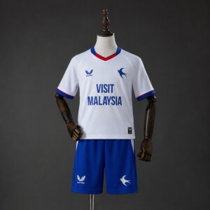 Cardiff City 26/27 Aaway Kids kit Jersey Size 16-28