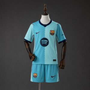 Barcelona 26/27 Third Kids kit Size 16-28