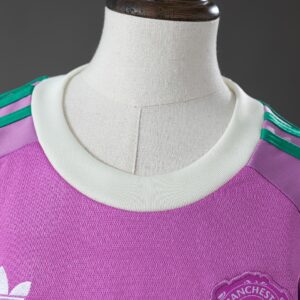 M-U 26_27 Away Kids Kit Goalkeeper Jersey – Replica Football Soccer Kids Kit – S