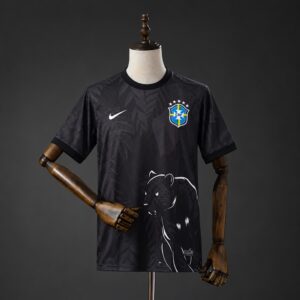 Brazil 26_27 Black Special Edition Jersey – Replica Football Soccer Shirt – S–4X