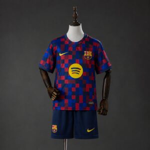 Barcelona 26/27 Pre Match Kids kit Size 16-28