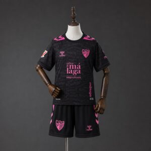 Málaga 26_27 Third Kids Kit – Replica Football Soccer Kids Kit – Size 16–28