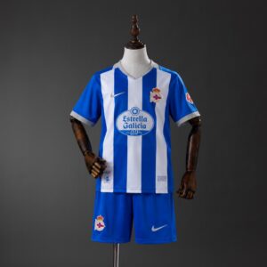 Deportivo de La Coruña 26/27 Home Kids kit Jersey Size 16-28