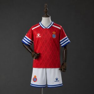 RCD Espanyol 26_27 Away Kids Kit – Replica Football Soccer Kids Kit – Size 16–28