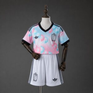 Belgium 2026 Away Kids Kit Jersey Size 16-28