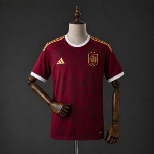Spain 2026 Burgundy Champion Commemorative Jersey S-4XL