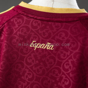Spain 2026 2 Stars Special Edition Kids Kit - Maroon Size 16-28