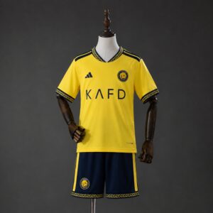 Al-Nassr 26/27 Home Kids kit Size 16-28