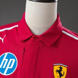 PUMA Scuderia Ferrari F1 2025 Red Polo Shirt – Formula 1 Racing Apparel – S–4XL