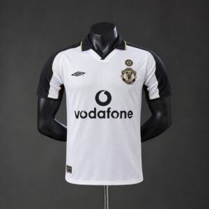 Retro 01_02 M-U 100th Anniversary Edition – Replica Football Soccer Shirt – S–XX