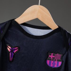 Barcelona 26_27 Away Baby Jersey – Replica Football Soccer Baby Kit – Size 9–12