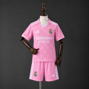Real Madrid 26_27 Pink Special Edition Kids Kit – Replica Football Soccer Kids K