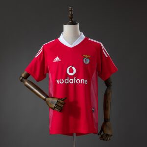 Benfica 02_03 Home Retro Jersey – Replica Football Soccer Shirt – S–XXL