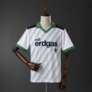 Borussia Mönchengladbach 1986 Home Retro Jersey – Replica Football Soccer Shirt