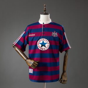Newcastle United 95_96 Away Retro Jersey – Replica Football Soccer Shirt – S–XXL