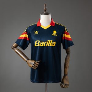Retro Roma 91_92 Third Away – Replica Football Soccer Shirt – S–XXL