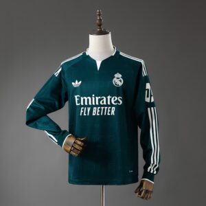 Real Madrid 26_27 Away Long Sleeve Jersey – Replica Football Soccer Shirt – S–4X