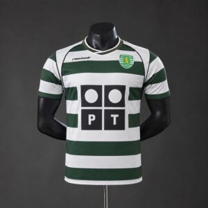 Sporting Lisbon 25_26 Player Version Home Jersey – Replica Football Soccer Shirt