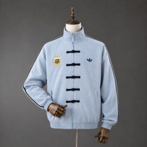 Argentina 2026 Tang-style jacket - Sky blue – Replica Football Soccer Jacket – S