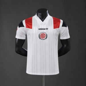 **River Plate 26_27 EQT White Player Version Retro Jersey – Replica Football Soc