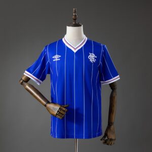 Rangers 82_83 Home Retro Jersey – Replica Football Soccer Shirt – S–XXL