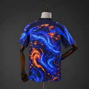 PSG 26_27 Flame Pattern Special Edition Jersey – Replica Football Soccer Shirt –