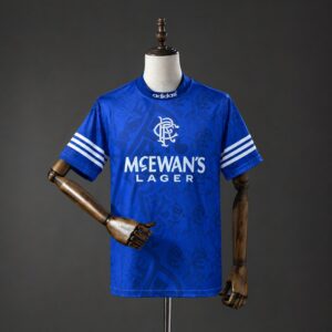 Rangers 94_96 Home Retro Jersey – Replica Football Soccer Shirt – S–XXL