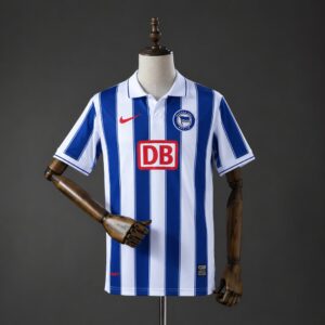 **Hertha BSC 09_10 Home Retro Jersey – Replica Football Soccer Shirt – S–XXL**